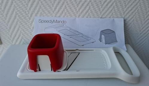 Speedy Mandochef, schaaf, nieuw en meer Tupperware, Huis en Inrichting, Keuken | Tupperware, Nieuw, Overige typen, Wit, Rood, Ophalen of Verzenden