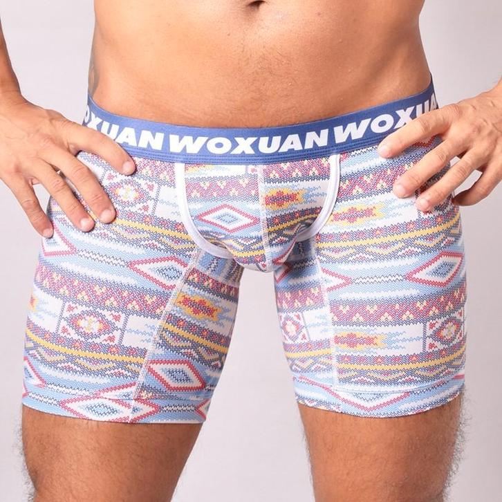 Boxer lang pijpjes laag model XL, gratis verzonden, Kleding | Heren, Ondergoed, Boxer, Blauw, Ophalen of Verzenden
