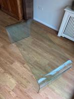 Glazen Fiam eettafel, Ophalen, Gebruikt, 50 tot 100 cm, Glas
