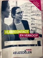 Klantcontact en verkoop boek -Schoonheidsspecialiste, Ophalen of Verzenden, Zo goed als nieuw, Overige niveaus, Nederlands