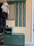 Groene Schoenenkast Set - Halmeubel, Ophalen, 100 tot 150 cm, 50 tot 100 cm, Zo goed als nieuw