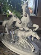 Groot porseleinen paardenbeeld (40 cm) – zeldzaam, Ophalen, Zo goed als nieuw, Dier