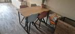 Prachtige eetkamerset met stoelen ongeveer een jaar oud, Huis en Inrichting, Tafels | Eettafels, Ophalen of Verzenden