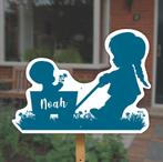 Geboortebord tuin - Nú met GRATIS miniversie van je bord!, Ophalen of Verzenden, Nieuw, Geboortebord