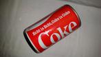 Oude blikken Coca-Cola spaarpot, Verzamelen, Spaarpotten, Ophalen of Verzenden, Zo goed als nieuw, Metaal of Blik, Overige thema's