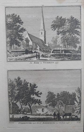 291-292 / Kerk te Voorhout & Slot Boekenburg in Voorhout beschikbaar voor biedingen