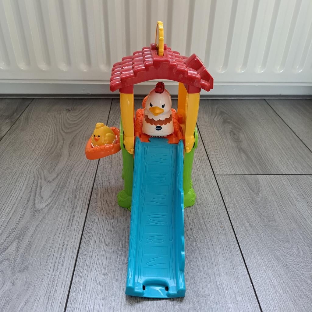 Vtech Zoef Zoef Kippenhok, Ophalen, Zo goed als nieuw, 6 maanden tot 2 jaar