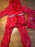 Regenpak kind mt 110-116 rood Zeeman, Ophalen of Verzenden, Zo goed als nieuw, Meisje