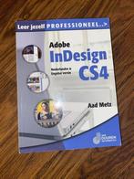 Adobe Indesign CS4 Aad Metz, Boeken, Informatica en Computer, Ophalen of Verzenden, Gelezen, Software, Aad Metz
