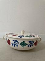 Royal sphinx Maastricht boerenbont dekschaal, Huis en Inrichting, Keuken | Servies, Verzenden, Aardewerk, Boerenbont, Schaal of Schalen