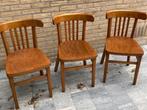 3 vintage stoelen, Antiek en Kunst, Ophalen