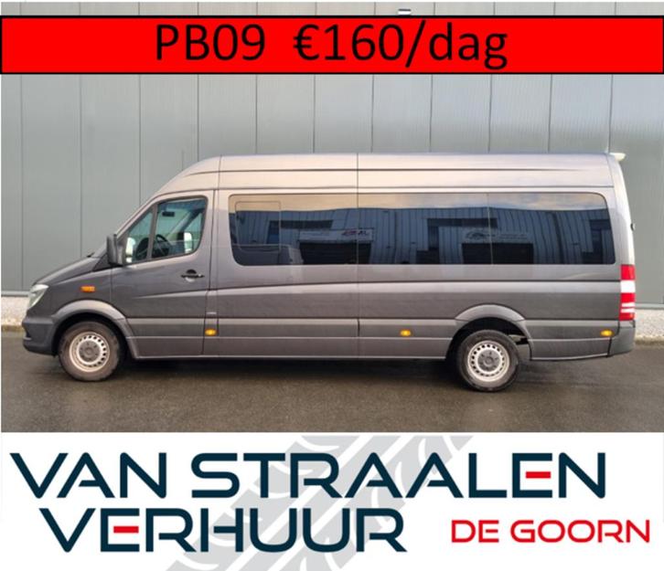 Grote 9 persoonsbus huren veel laadruimte, Diensten en Vakmensen, Verhuur | Auto en Motor