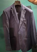 Donkerblauw pak heren maat 47, Ophalen of Verzenden, Zo goed als nieuw, Blauw