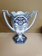 Antieke Delftsblauwe bekervaas(Arras 1925)Regout, Ophalen of Verzenden