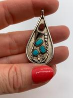 T964 Prachtige zilveren Navajo hanger Billy Bettony, Sieraden, Tassen en Uiterlijk, Overige voorstellingen, Ophalen of Verzenden