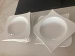 Diepe borden XENOS 8 stuks 20x20 cm, Huis en Inrichting, Keuken | Servies, Ophalen, Zo goed als nieuw, Bord(en), Overige stijlen