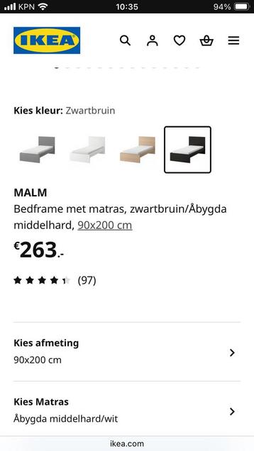 Ikea Malm bed - afbeelding 2