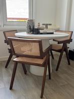 Eetkamerstoelen webbing design, Huis en Inrichting, Ophalen, Riet of Rotan, Zo goed als nieuw, Webbing