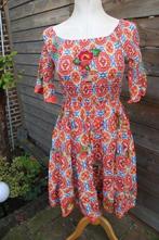 Jurk rood/ kleur Antica Sartoria 1mt (M) OPRUIMING Vaste pr, Maat 38/40 (M), Ophalen of Verzenden, Zo goed als nieuw, Antica Sartoria