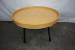 Leuke ronde salontafel, Gebruikt, 50 tot 100 cm, Rond, Metaal