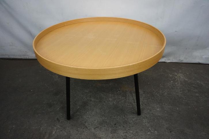 Leuke ronde salontafel, Huis en Inrichting, Tafels | Salontafels, Gebruikt, Minder dan 50 cm, 50 tot 100 cm, 50 tot 100 cm, Rond