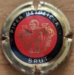 Champagnecapsule PIPER-HEIDSIECK Brut nr. 114a, Verzamelen, Wijnen, Ophalen of Verzenden, Gebruikt, Frankrijk, Champagne