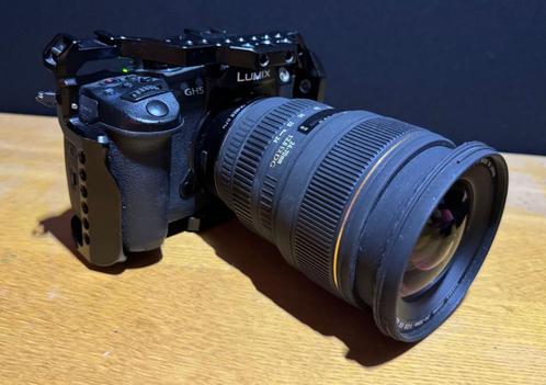 Panasonic GH5 met Smallrig case en 24-70 Sigma, Audio, Tv en Foto, Fotocamera's Digitaal, Gebruikt, Compact, Overige Merken, Ophalen