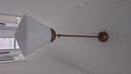 Hanglamp art deco luxe schoollamp, Huis en Inrichting, Lampen | Hanglampen, Gebruikt, Ophalen of Verzenden, Glas, 75 cm of meer