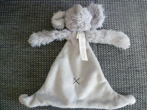 Grijs velours harig muis doekje lapje Mindy van Happy horse, Kinderen en Baby's, Speelgoed | Knuffels en Pluche, Zo goed als nieuw