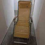 Lafuma relax fauteuil, inklapbaar, geel, Ophalen of Verzenden, Campingstoel