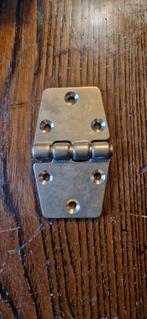 Messing scharnieren, Doe-het-zelf en Verbouw, Hang- en Sluitwerk, Ophalen of Verzenden, Koper of Messing, Scharnier