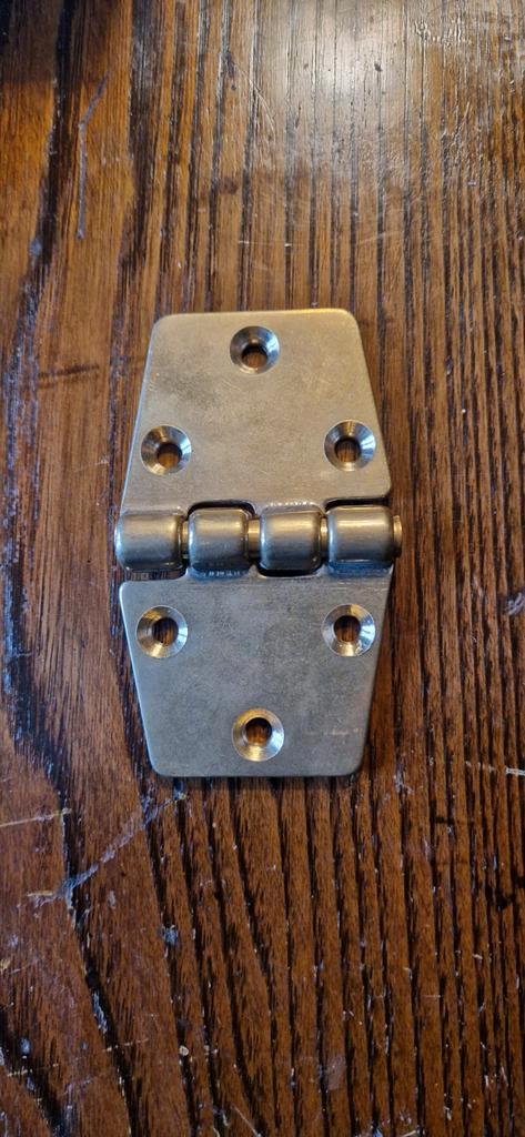 Messing scharnieren, Doe-het-zelf en Verbouw, Hang- en Sluitwerk, Scharnier, Koper of Messing, Ophalen of Verzenden