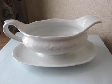 Schumann Bavaria porselein saucière juskom wit beschikbaar voor biedingen