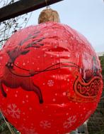 Grote opblaas kerstbal kerstman rendier kerstboom 63cm Nieuw, Ophalen of Verzenden, Nieuw