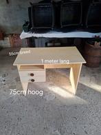 Gebruikt Bureau - 100x55x75 cm, Huis en Inrichting, Ophalen, Gebruikt, Bureau