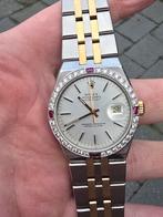 Rolex Oysterquartz Staal/Goud Diamante Lunette ref:17013, Staal, Rolex, Ophalen of Verzenden, Zo goed als nieuw