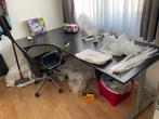 Ikea bureau / stoel, Huis en Inrichting, Bureaus, Ophalen, Gebruikt