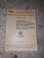 handleiding militair tucht 1952, Verzamelen, Militaria | Algemeen, Ophalen of Verzenden
