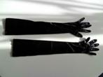 feestelijke mooie lange glanzende zwarte handschoenen maat L, Nieuw, Maat 42/44 (L), Ophalen of Verzenden