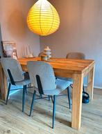 Eetkamertafel teakhout 160 x 90, Huis en Inrichting, Tafels | Eettafels, Ophalen, Gebruikt, Teakhout, 50 tot 100 cm