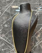 14k gouden massieve koningsketting | 76 cm, Ophalen of Verzenden, Nieuw, Goud