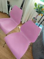 2 Kartell maui roze design stoelen, Ophalen, Gebruikt, Overige kleuren, Twee