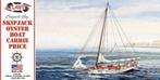 Atlantis 1:502 Chesapeake Bay Skipjack Oyster Boat, Nieuw, Overige merken, 1:200 of kleiner, Verzenden
