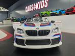 Kinderauto BMW M6 GT3 - soft start - leren zit - met RC, Ophalen of Verzenden, Nieuw, Afstandsbediening