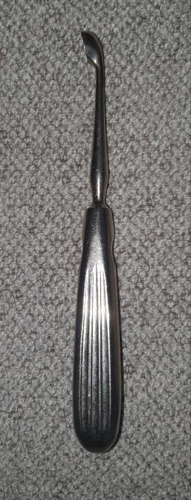 Volkmann Scherpe Lepel / Curette - Chirurgisch Instrument, Huis en Inrichting, Keuken | Bestek, Gebruikt, Los bestek, Rvs of Chroom