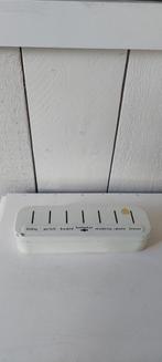 Crèmekleurige Vintage spaarpot Brabantia emaille, Ophalen of Verzenden, Zo goed als nieuw, Metaal of Blik, Overige thema's