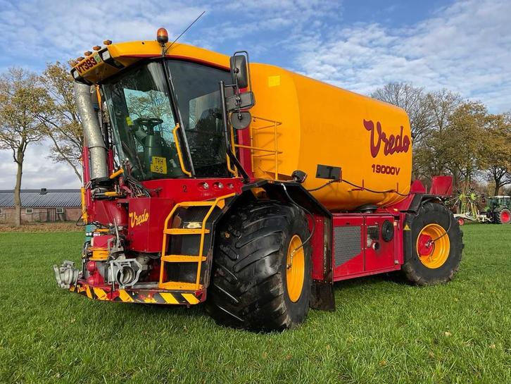 2010 Vredo VT3936 19000V Zelfrijdende mestverspreider, Zakelijke goederen, Agrarisch | Werktuigen, Overige, Gewasbescherming en Bemesting