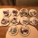 Prachtige  Engelse kopjes, 10 sets, Antiek en Kunst, Ophalen of Verzenden