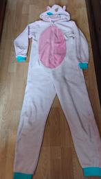 Leuke Unicorn Onesie Maat 146/152, Kinderen en Baby's, Ophalen of Verzenden, Zo goed als nieuw, Onbekend, Meisje