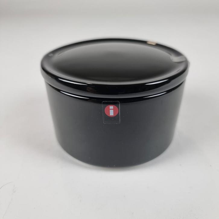 Iittala Purnukka pot 60mm zwart, Antiek en Kunst, Kunst | Designobjecten, Ophalen